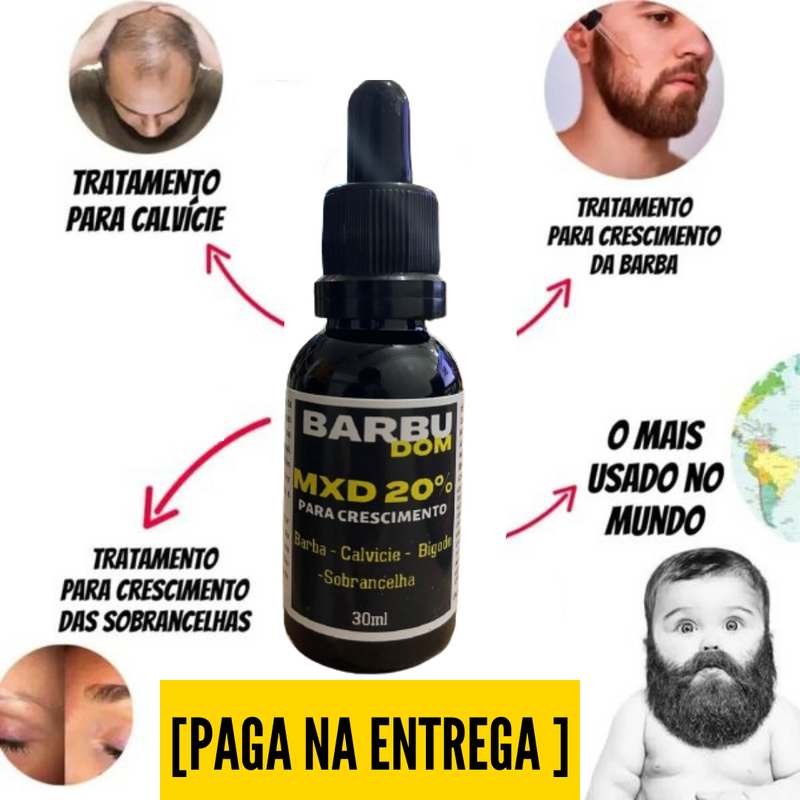 Sérum Capilar MXD20 - PAGUE NA ENTREGA (Receba em menos de 24h)